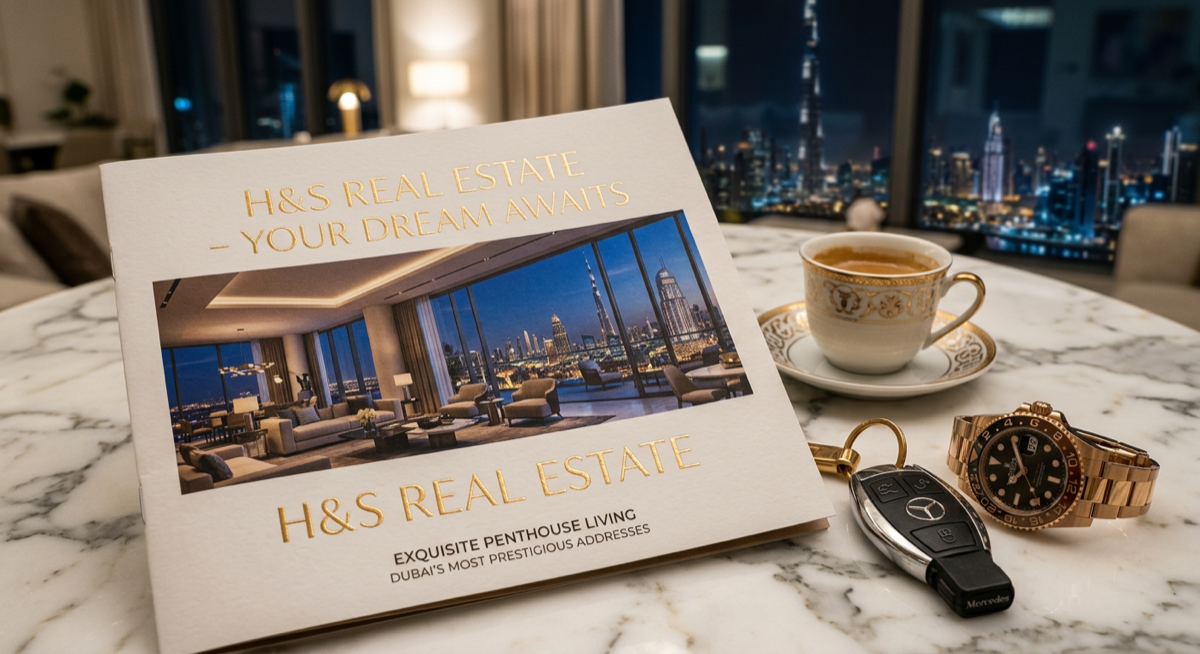 H&S Real Estate luxury branding